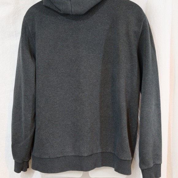 Puma Gray Graphic Logo Hoodie Sweatshirt  Athletic Athlesiure LG - Picture 9 of 12